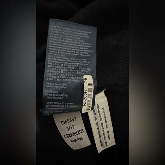 362 Tommy Hilfiger | NWOT Men's Dark Blue Kit Crewneck Sweater (size 2XL) - Picture 9 of 15